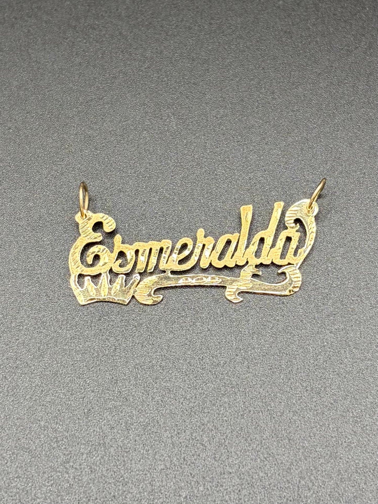 Unique Crown Name Plate Design