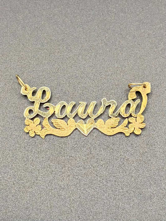 Love Bird Name Plate Design