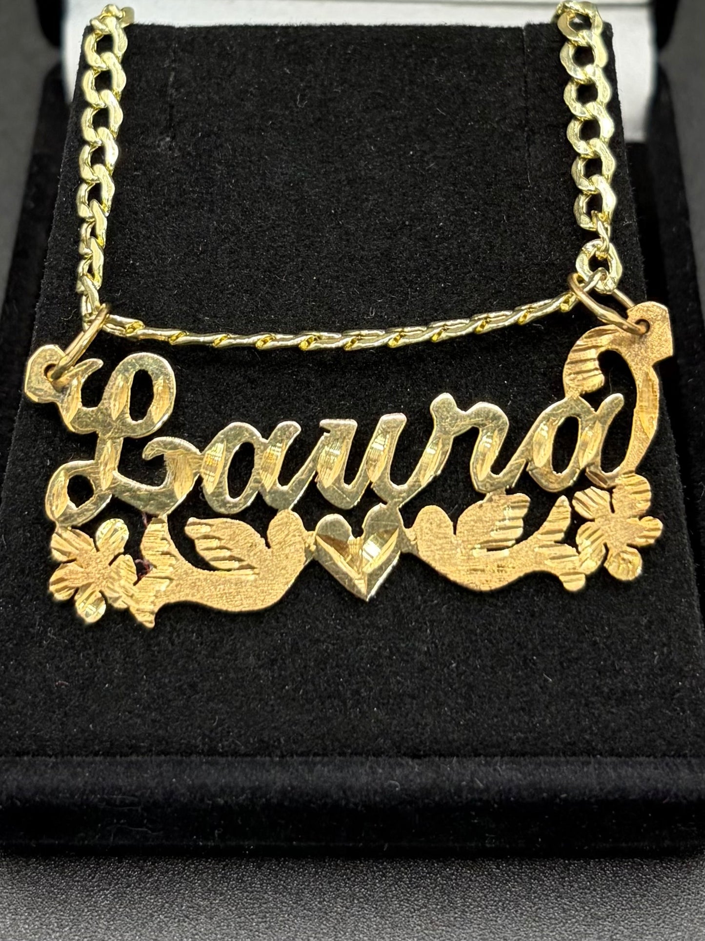 Love Bird Name Plate Design
